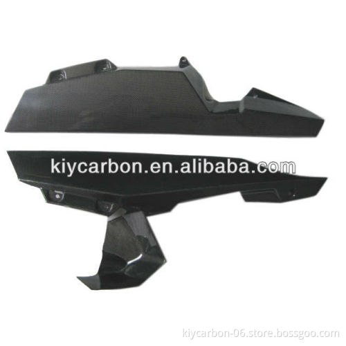 Carbon fiber motorcycle belly pan for KTM RC8
